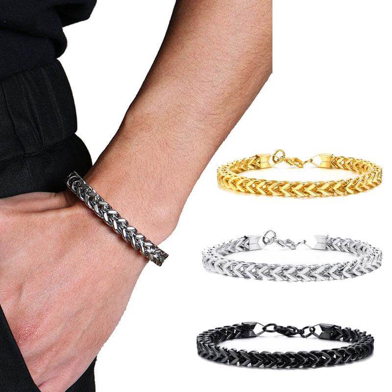 Mannen Slangenketting Armband