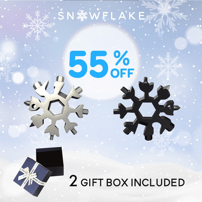 Snowflake™ - MultiTool 18-in-1