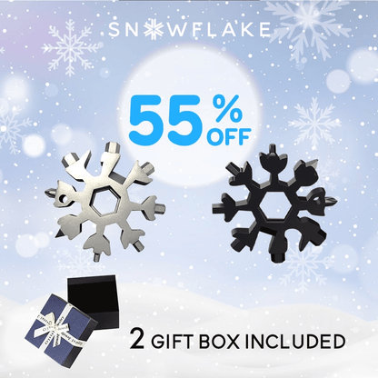 Snowflake™ - MultiTool 18-in-1