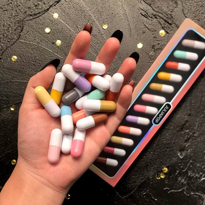 Mini Lippenstift Capsules (12st)