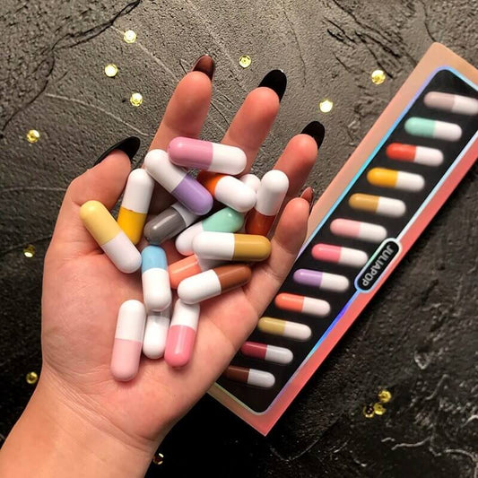 Mini Lippenstift Capsules (12st)