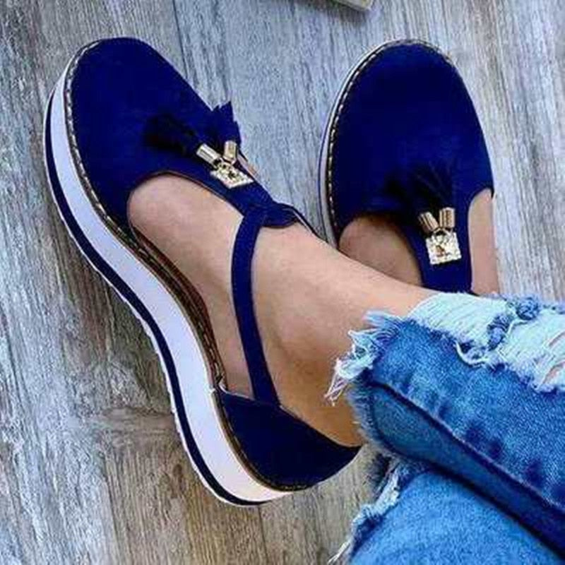 Plateau Sandalen met Franjes™