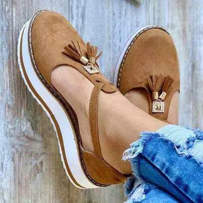Plateau Sandalen met Franjes™