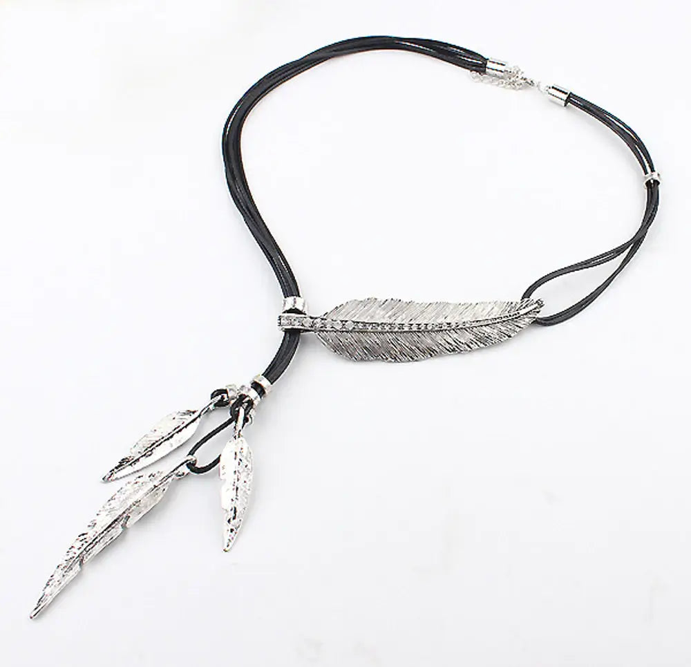 Boheemse Veren Ketting