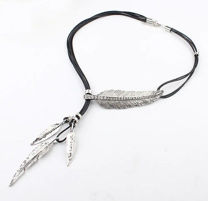 Boheemse Veren Ketting