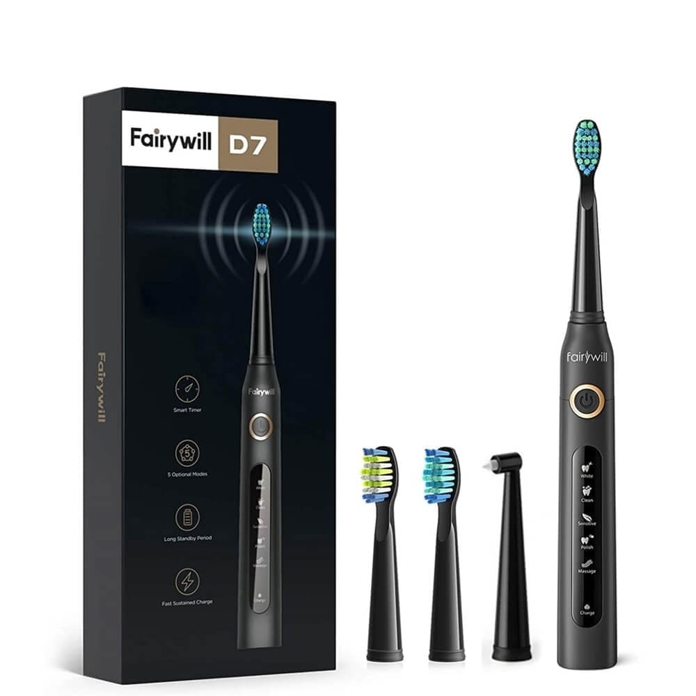 Fairywill - Oplaadbare Sonische Elektrische Tandenborstel