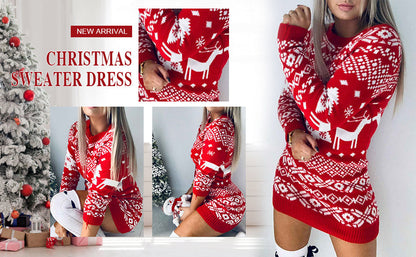 Christmas Long Sleeve Dress™️
