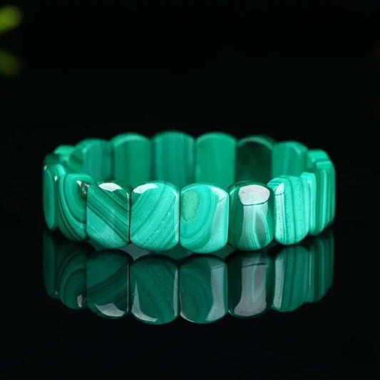 Natuurlijk Malachiet Stenen Armband