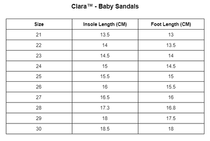 Clara™️ - Baby Sandals