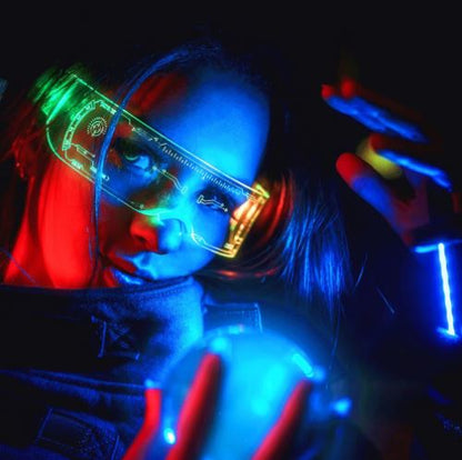Colorful EL Luminous Glasses ™