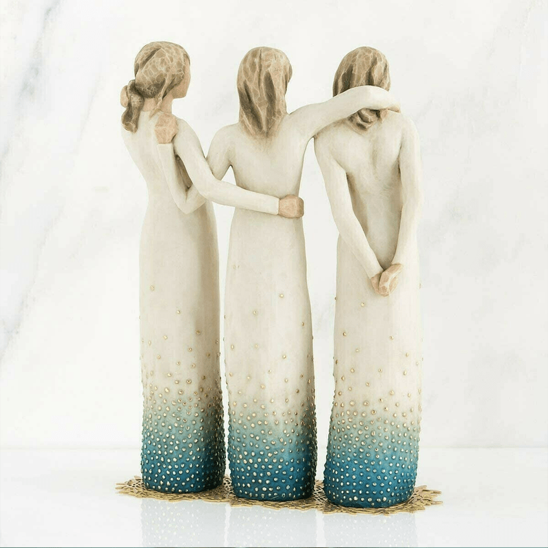 By My Side - Handgeschilderd Kunst Ornament