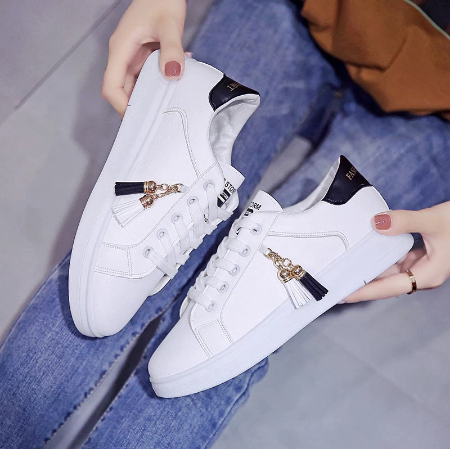 Emma - White Sneakers