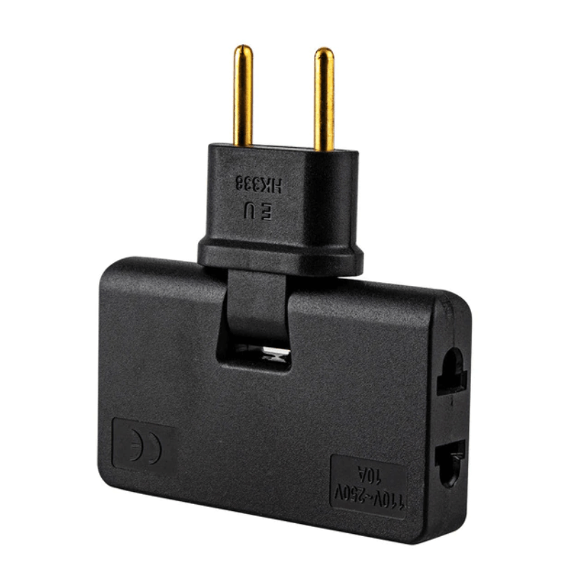 3-in-1 Draaibare Contactdoosconvertor
