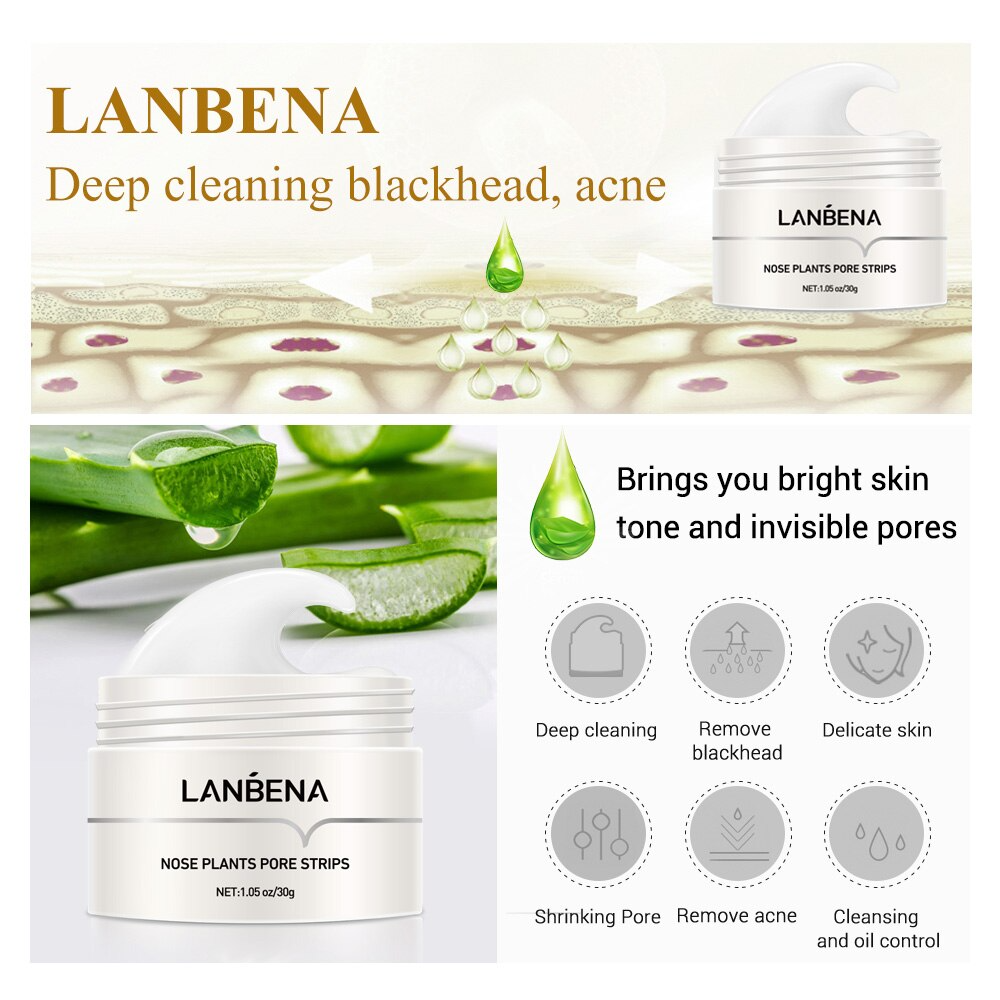 Lanbena Gezichtsmasker | Reinigt en verzorgd