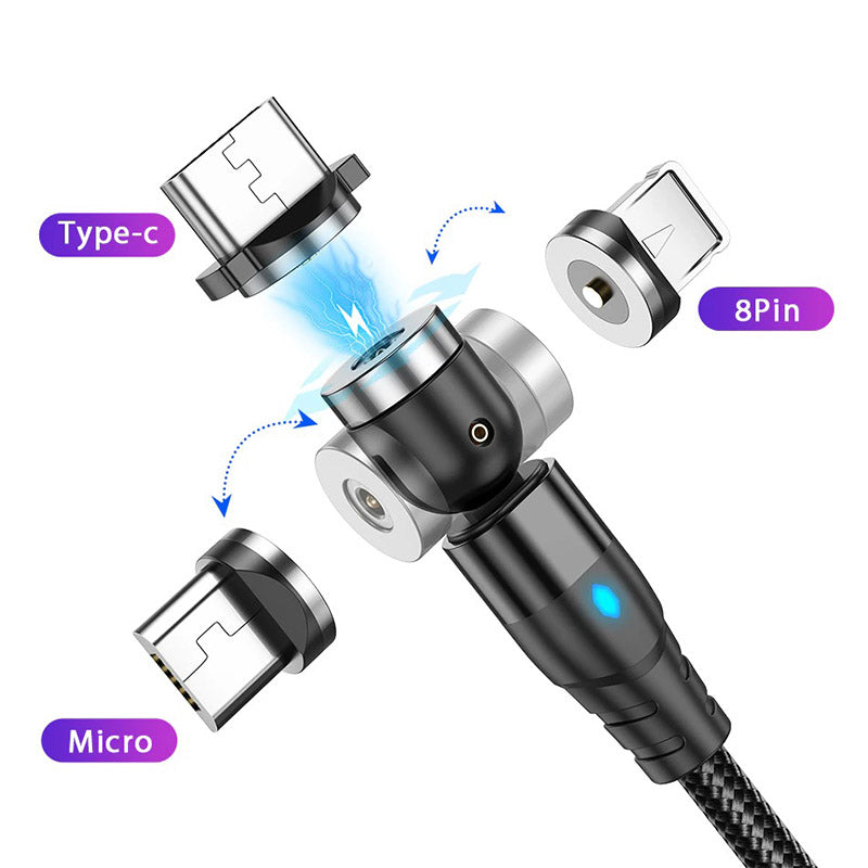 360° Magnetic Charging Cable™️ (1+2 GRATIS)