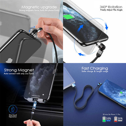 360° Magnetic Charging Cable™️ (1+2 GRATIS)