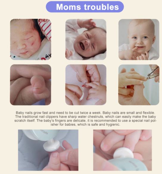 Baby Electric Nail Trimmer™️