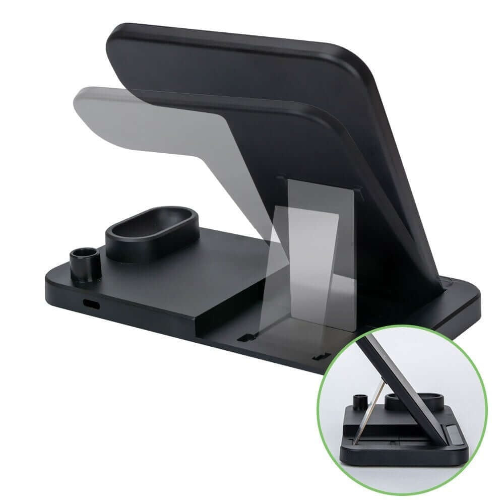 4-in-1 Draadloos Oplaadstation