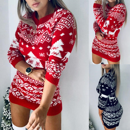 Christmas Long Sleeve Dress™️