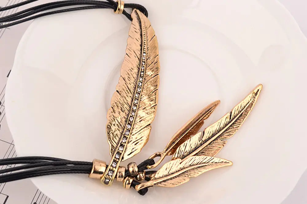 Boheemse Veren Ketting