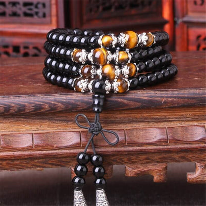 Boeddhistische Tijgeroog Armband