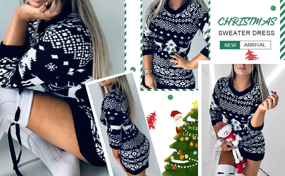 Christmas Long Sleeve Dress™️