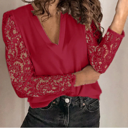 Chic Flower Blouse™️