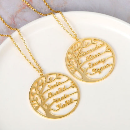 Family Tree Necklace™ | Tijdelijk 50% Korting!