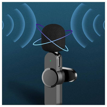 Draadloze Clip-On Lavalier Microfoon