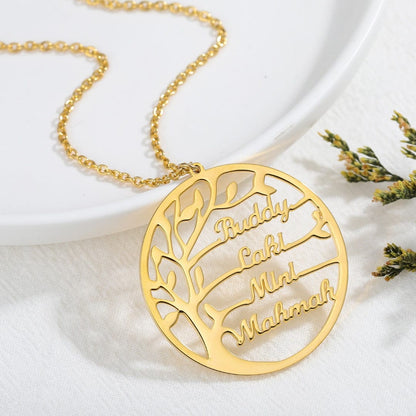 Family Tree Necklace™ | Tijdelijk 50% Korting!