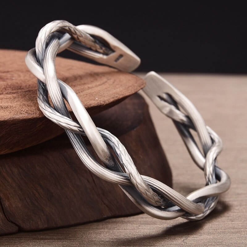 Heren Vintage Open Manchet Armbanden