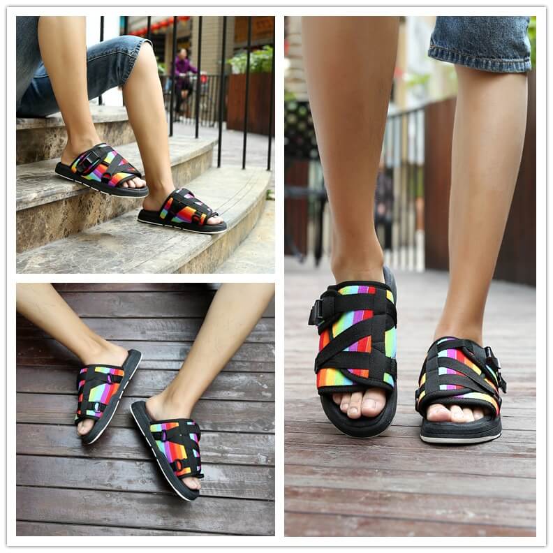 Mannen Comfy Canvas Slippers