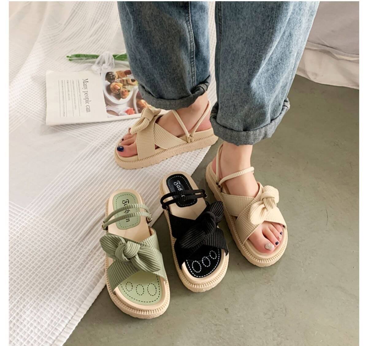Zomer Rage: Fee Stijl Dames Slippers