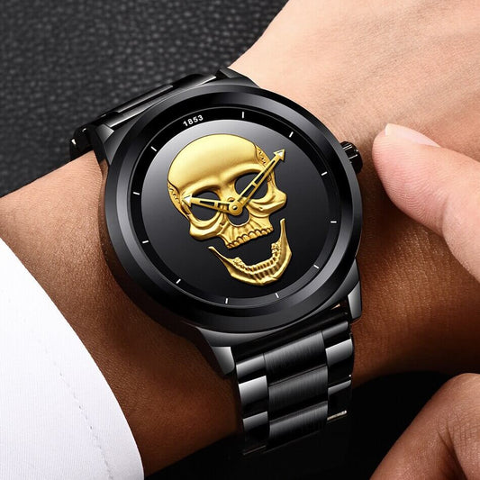 Heren Schedel Horloge