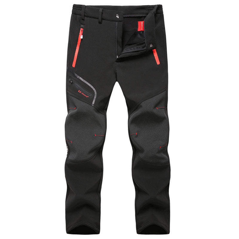 Heren winter gevoerde waterdichte broek