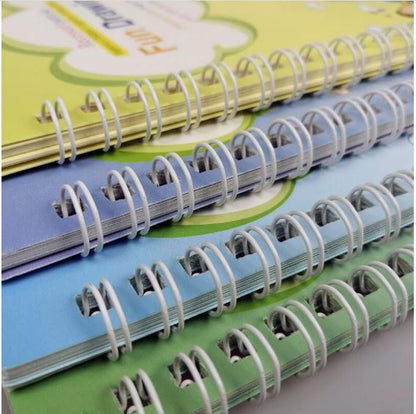 Magisch Herschrijfbaar Oefenboek voor Kids | 2+2 GRATIS