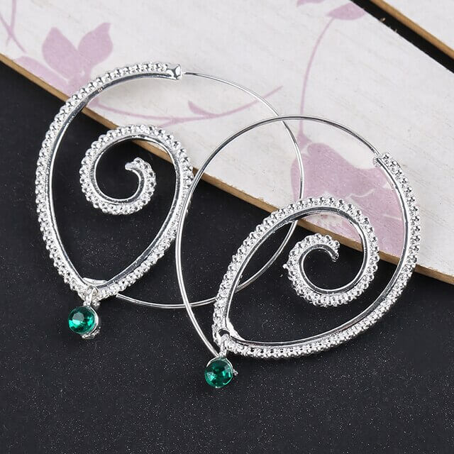 Boheemse Draaikolk Oorbellen