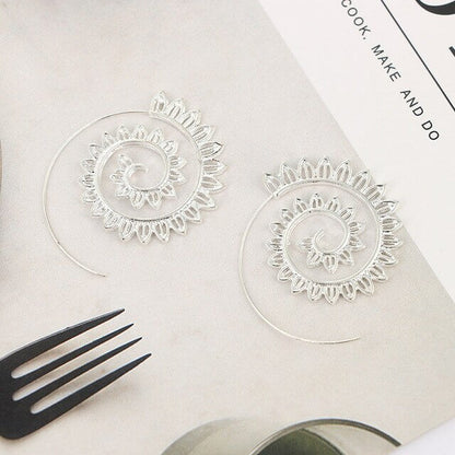 Boheemse Draaikolk Oorbellen