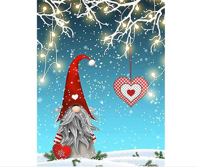 Kerstmis Schilderij | Schilderen Op Nummers