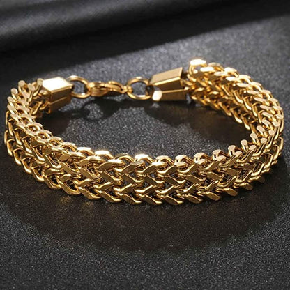 Mannen Slangenketting Armband