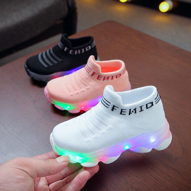 Stapperz – De Lichtgevende Babyschoen