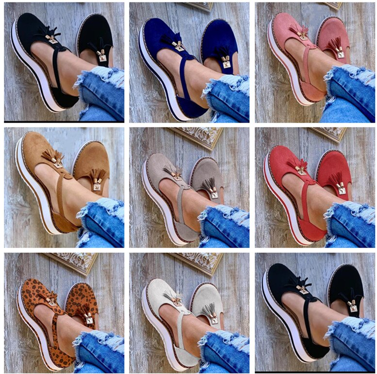 Plateau Sandalen met Franjes™