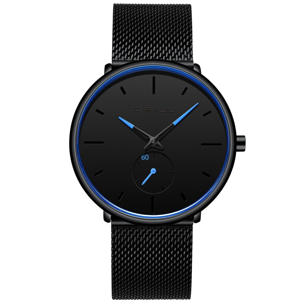 CRJJU Dunne Moderne Heren Horloge