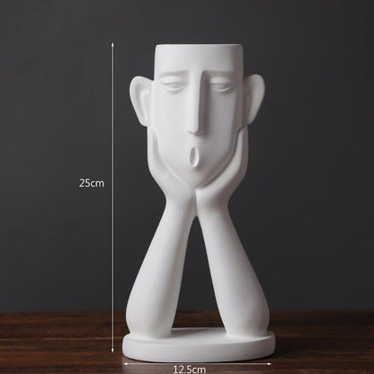 Face Vace | Sculptuur Bloemenvaas