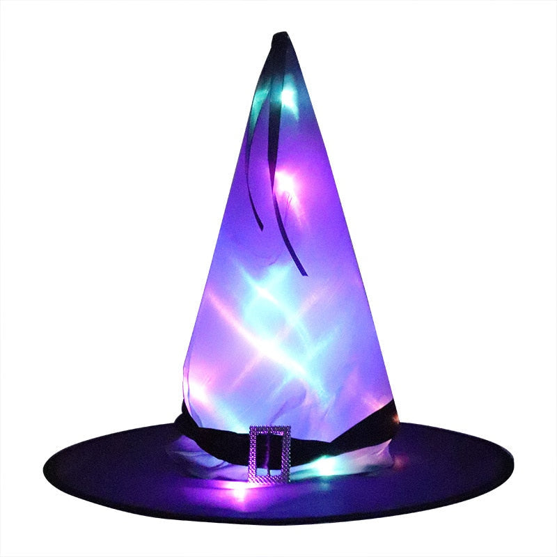 Shinny Witch | Lichtgevende Hoed
