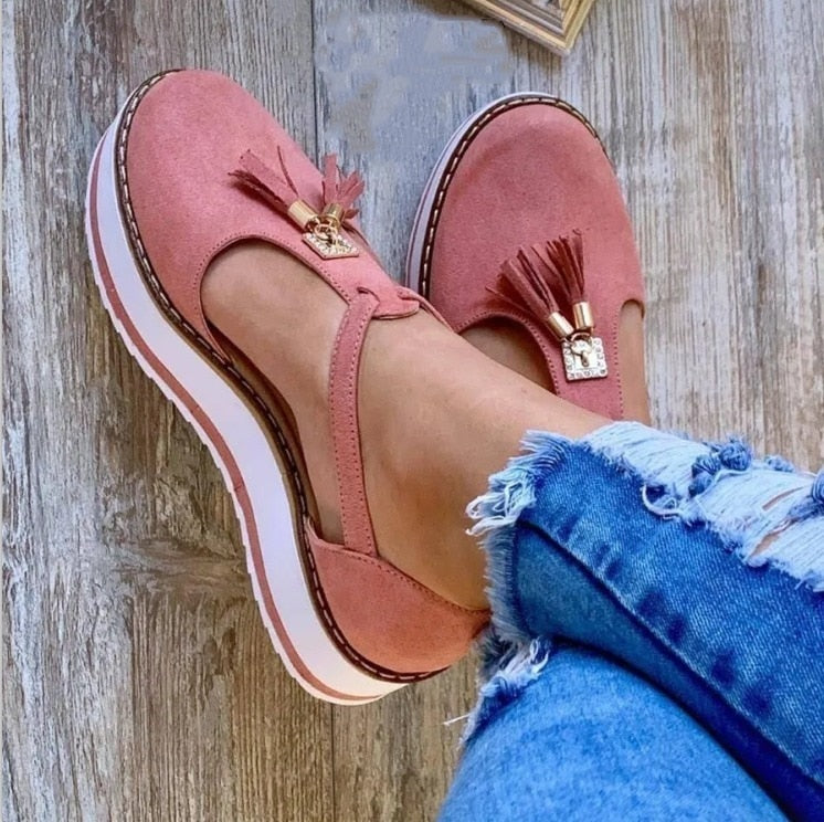 Plateau Sandalen met Franjes™
