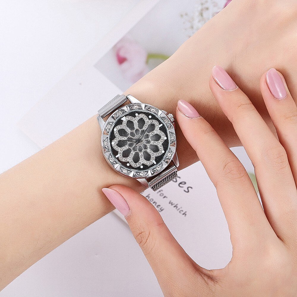Flower Watch Bloem Horloge