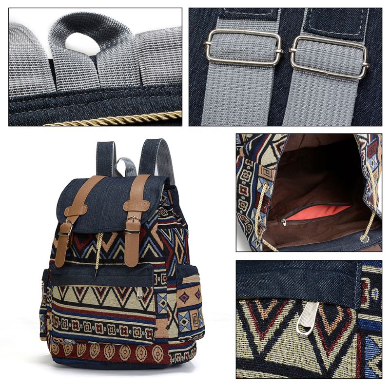 Bohemian Bag | Vintage Rugzak
