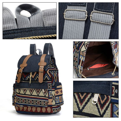 Bohemian Bag | Vintage Rugzak