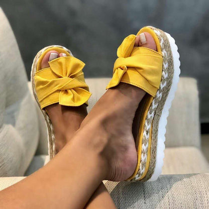 Plateau Sandals with Knot™